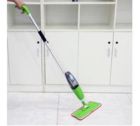 PERFECT Balai Vapeur avec Pulvérisation Mop Spray Pliable(Vert)