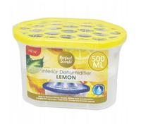 **Perfect Scents Déshumidificateur 500 ml - Parfum Citron Efficace 6 Semaines Anti-Moisissure**