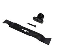 perfektGarten Lame de 46 cm + support de lame + vis compatible avec les tondeuses Scheppach avec entraînement