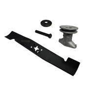 perfektGarten Lame de tondeuse 46 cm + support + vis compatible avec Viking MB 248.4, 248.3 T, MB 248.3