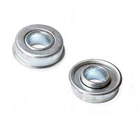 perfektGarten - Lot de 2 roulements de roue universels pour tondeuse à gazon, 28,6 mm x 12,7 mm, Acier ou bronze, Compatibles avec AL-KO MTD Brast Einhell Scheppach