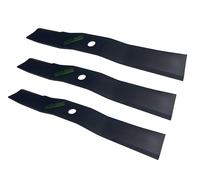 perfektGarten Lot de 3 lames de tondeuse à gazon de 47,5 cm compatibles avec Kubota avec plateau de 137,2 cm / RCK54P-227Z RCK54P-321Z K5351-34342