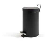 Perfetto 0446C poubelle 5 L Rond Acier Noir G