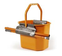 Perfetto 0469F Système et seau d'essuyage Réservoir unique Noir, Gris, Orange, Blanc