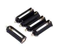 perfk 5 Pièces/Paquet Camping Lampe de Poche Support de Batterie Conteneur pour 3X Piles AAA