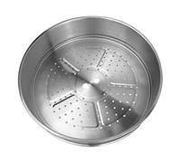 perfk Cuiseur Vapeur en Acier Inoxydable, légumes de Cuisson/Poisson/Viande/Nourriture/œufs durs, Plateau de Cuisson à la Vapeur antiadhésif, Grille à, 28CM