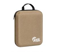 perfk Ensemble de Rangement d'Épices Coffret Plastique Multifonction Boîtier Portable Fermeture Pratique Organisation Épices Adapté pour Cuisine Maison Table, Marron