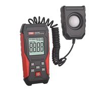 perfk Mini Compteur de lumière numérique, Compteur numérique, avec luxmètre rétro-éclairé, luxmètre Professionnel, pour la Plantation en Usine en extérieur, Divisé 200000LUX