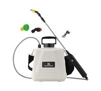perfk Pulverisateur Electrique, Pistolet pulvérisateur télescopique Rechargeable USB, Pulverisateur Toiture avec Buses, Pulvérisateur à Pompe Portable, Pulverisateur a Pression pour Jardin, 8L Blanc