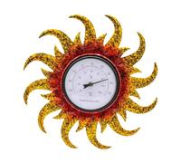 perfk Thermomètre Extérieur Mural, Facile à Lire, Style Rétro, Décoration de Jardin pour La Maison, Balcon Ou Porche, A