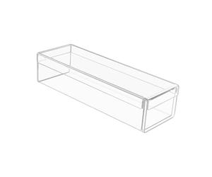 perfk Tiramisu Cadre Patisserie Rectangulaire en Couvercle Acrylique, Boîte à Tiramisu Transparente Antiadhésive, pour les Desserts, Les Mariages et les Anniversaires, La Préparation de Gâteaux, Pains