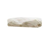 perfkHousse Salon de Jardin, Housse Rectangulaire pour Jardinière de Balcon, Housse de Protection pour Plantes, Sac pour Balcon en Hiver, Non Tissée, Protection Contre Le Gel, Longueur 150cm, Beige