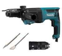 Makita Perfo-burineur SDS-Plus HR2670FTX 800W avec accessoires