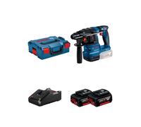 Perforateur 18V SDS-Plus GBH 18V-22 - BOSCH - avec 2 batteries 4 Ah - chargeur - L-BOXX - 611924002