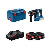 Perforateur 18V SDS Plus GBH 18V-24 C + 2 Batteries EXPERT 8 Ah + 1 Chargeur EXAL18V-160 BOSCH