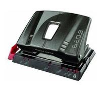 Maped Perforateur 2 trous Advanced Métal A6303, 35 feuilles, entraxe 80 mm, gris foncé