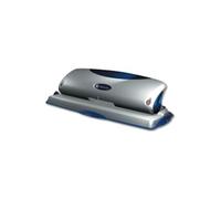 Rexel P425 Perforateur 4 Trous, Argent/Bleu