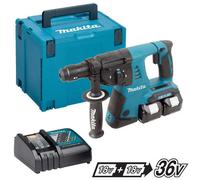 Perforateur burineur 36V SDS-Plus (2x5,0 Ah) en MAKPAC - MAKITA DHR264RTJ
