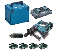 Makita Perforateur-Burineur SDS+ DHR264PT4J 36V (2x18V) 2,5J - 4x5Ah + chargeur rapide + 2 MAKPAC