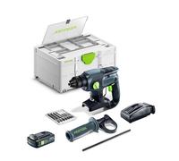Perforateur burineur KHC-S 18-Basic-Set + 1 batterie 18V TBX 4 Ah + 1 chargeur TCL 6 FESTOOL