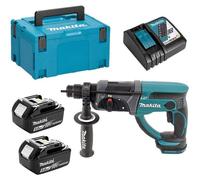 Makita Aku marteau combiné Li-ion LXT 18V/5.0Ah DHR202RTJ
