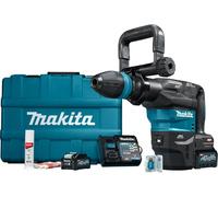 Perforateur-burineur SDS+ 40V Max XGT - MAKITA - avec 2 batteries 40V 4.0Ah - chargeur - Bluetooth - MakPac - DC40RA - HR005GM202