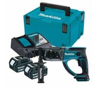 Perfo-burineur SDS+ 2x3Ah 18V LXT ® MAKITA DHR202RFJ en MAKPAC