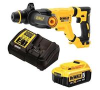 Perforateur burineur SDS-plus 18V DEWALT DCH263P1 avec coffret et une batterie 5,0 Ah