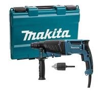Perforateur-burineur SDS-Plus 26mm MAKITA HR2630X7 800W + mandrin automatique + coffret - Perceuse, perforateur, burineur léger