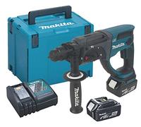 Makita DHR 202 RMJ Perforateur-burineur sans fil SDS-Plus, 18 V Li-Ion, 2 J + 2x Batteries 4 Ah + Chargeur + Makpac