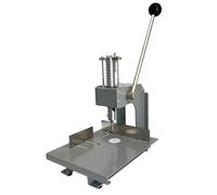 Perforateur de papier pour la maison, perforateur manuel d'épaisseur 10 mm, outils de poinçonnage, options de tête de 3 à 10 mm, séparateur rotatif, pour cartes d'identité, carton, projet artisti 6MM