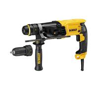 Perforateur DEWALT SDSPlus 800W - Mandrin + poignée + mallette de transport - D25134K