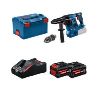 Perforateur GBH 18V-28 CF + 2 Batteries EXPERT 8 Ah + 1 Chargeur EXAL18V-160 BOSCH