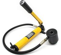 Perforateur hydraulique pour tôle - SYK-15 - Pression 15 t - Plage de perforation 16–101 mm - Kit de perforateurs - Jaune