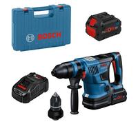 Perforateur sans-fil Bi turbo BOSCH 0611914003 - GBH 18V34 CF Pro SDS Plus + 2 batteries 5,5Ah + chargeur