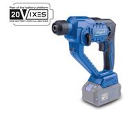 Scheppach Marteau perforateur sans fil C-RHD130-X | 1,3 J | jusqu'à 6000 bpm | LED | Scheppach IXES série 20 volts | mallette de transport et kit d'accessoires inclus