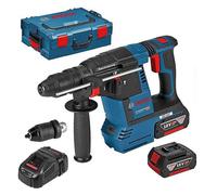 Perforateur sans-fil SDS-plus BOSCH 0611910007 - GBH 18V-26 F Professional (2x5Ah) + L-Boxx