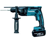 Makita Perforateur SDS-Plus 18 V Li-Ion 4 Ah 16 mm - DHR165RMJ