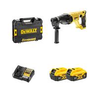 Perforateur SDS-Plus DCH133NT-XJ + 2 batteries 18V 5 Ah + chargeur DCB1104-QW DEWALT