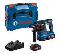 Perforateur SDS-Plus GBH 18V-22 + 2 batteries GBA 18V 4 Ah + 1 chargeur GAL 18V-40 - BOSCH - 611924002