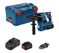 Perforateur SDS-PLUS GBH 18V-28 CF - BOSCH - avec 2 batteries 18V 8.0Ah - chargeur - L-BOXX - 611921002