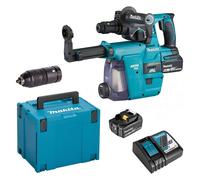 Makita Perceuse à percussion sans fil Li-ion LXT 18V/5.0Ah DHR183RTWJ