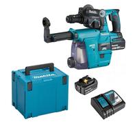 Makita Perceuse à percussion sans fil Li‑ion LXT DHR183RTWJ 18 V 5,0 Ah