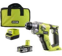 Perforateur SDS+ RYOBI 18V ONE+, 4 modes, 1.3 Joules Epta, Batterie 2.5 Ah, Chargeur, Sac de transport, R18SDS-125S