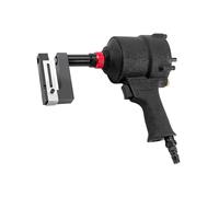 Perforateur Tôle Pneumatique Silencieux Corps Monobloc 3,2-13mm Poinçon | Poinçonneuse à air au corps monobloc et silencieux arrière, pour des trous nets de 3,2 à 13mm dans la tôle fine