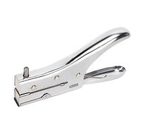 Perforatrice à 1 Trou, Perforateur Papier 6mm, Poignée Confortable et Économiseur de Travail - Métal Chrome Robuste, Usage Polyvalent pour École et Bureau
