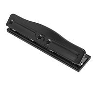 Perforatrice à 4 Trous, Outil De Perforation Pour Papier Réglable Poinçonneuses Universelles Manuelles Bureau Domicile D'une Capacité 10 Feuilles Perforateur Espacement Bord Cartes Photo Reliure Noir