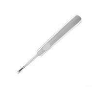 Perforatrice à rainurer antidérapante pour cuir 9,5 cm | Acier inoxydable, pointe fine et pointue, coupe lisse, presse antidérapante, longueur de 9,5 cm