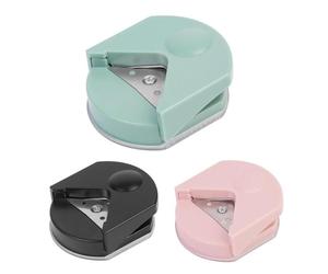 Perforatrice Angle Arrondi, Coin Perforateur De Papier, Coupe Papier Rond, Arrondisseur D'angle, Coupe-angle, Coupe-rayon, 3pcs