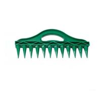 Perforatrice de semis pour plantation de légumes, pelle efficace et entretoise avec poignée ergonomique, outil de jardin pyramidal hexagonal pour un espacement précis des plantes, polypropylène